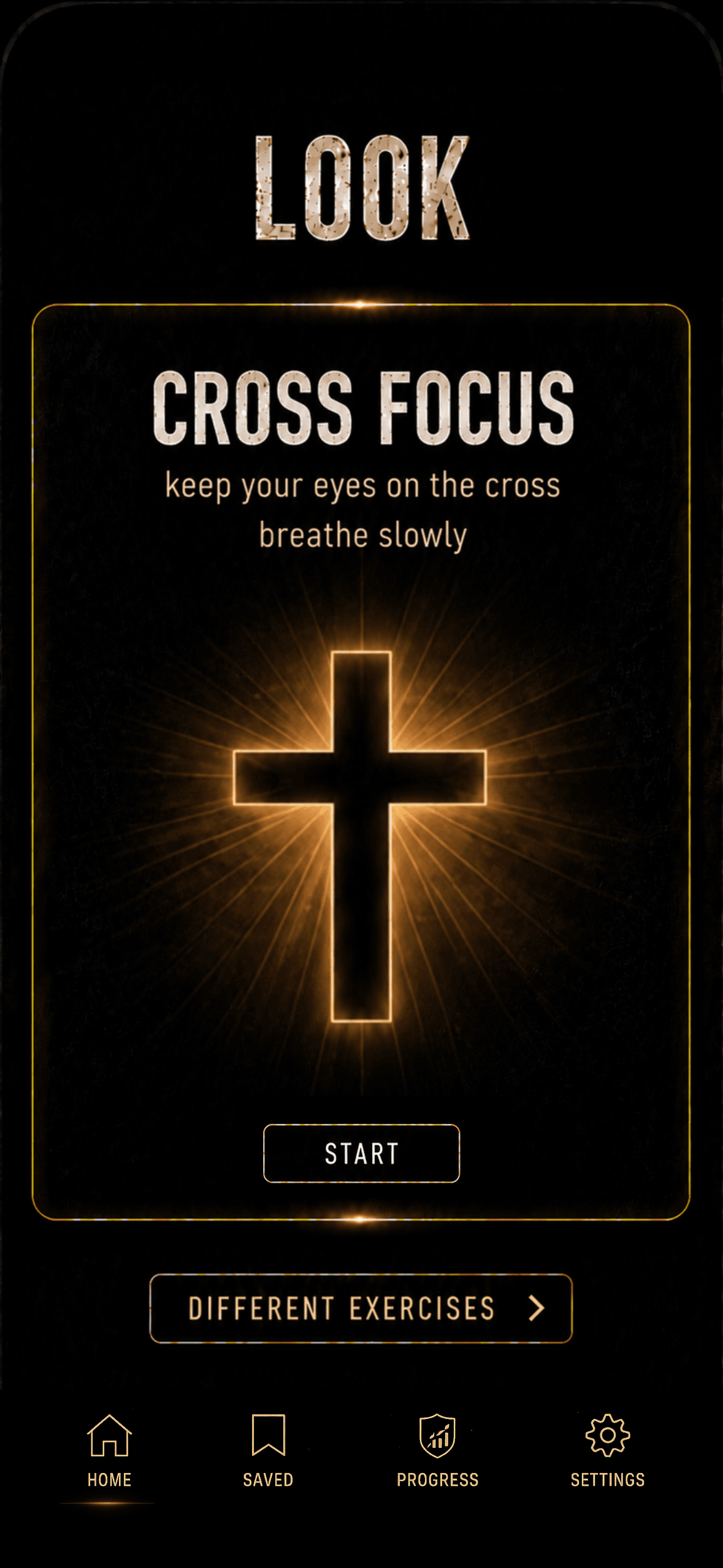 PrayBreak — LOOK Cross Focus